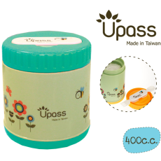 Hộp giữ ấm thức ăn Upass không BPA (thìa + dĩa gấp gọn) UP9562Y 